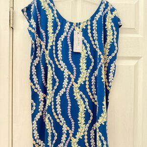 NWT Fighting Eel Ava Sky dress elena azure ginger lei sz XS NEW